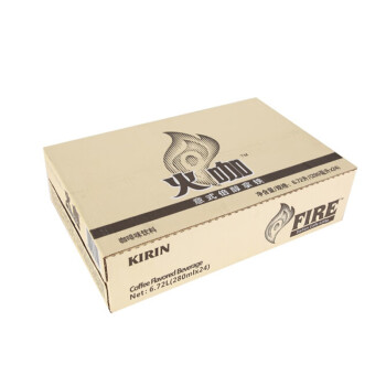 怡宝麒麟（KIRIN）火咖意式倍醇咖啡饮料280ml*24罐装整箱