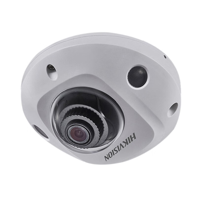海康威视 HIKVISION 电梯专用POE高清红外电梯检测 音频报警半球 DS-2CD3526FWDA1-IS/DT 镜头2.8mm