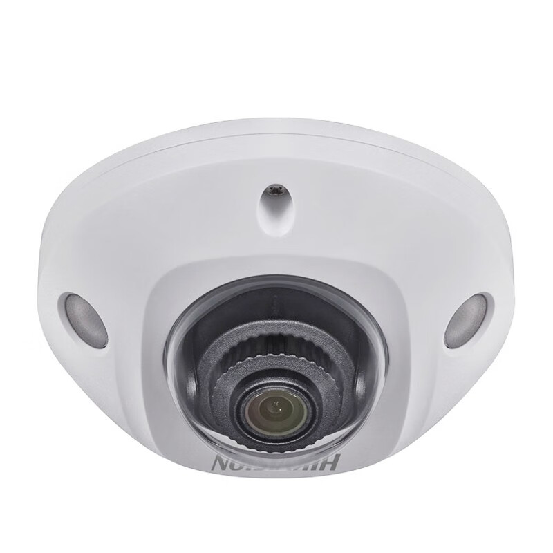 海康威视 HIKVISION 电梯专用POE高清红外电梯检测 音频报警半球 DS-2CD3526FWDA1-IS/DT 镜头2.8mm