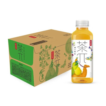 农夫山泉 茶Π系列（茶派）柚子绿茶 500ml*15瓶 整箱装