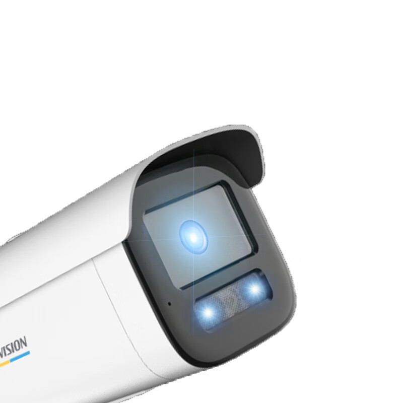 海康威视 HIKVISION 400万臻全彩监控摄像头网络摄像机语音对讲人车识别网线供电3T47WDA4-L 6mm焦距