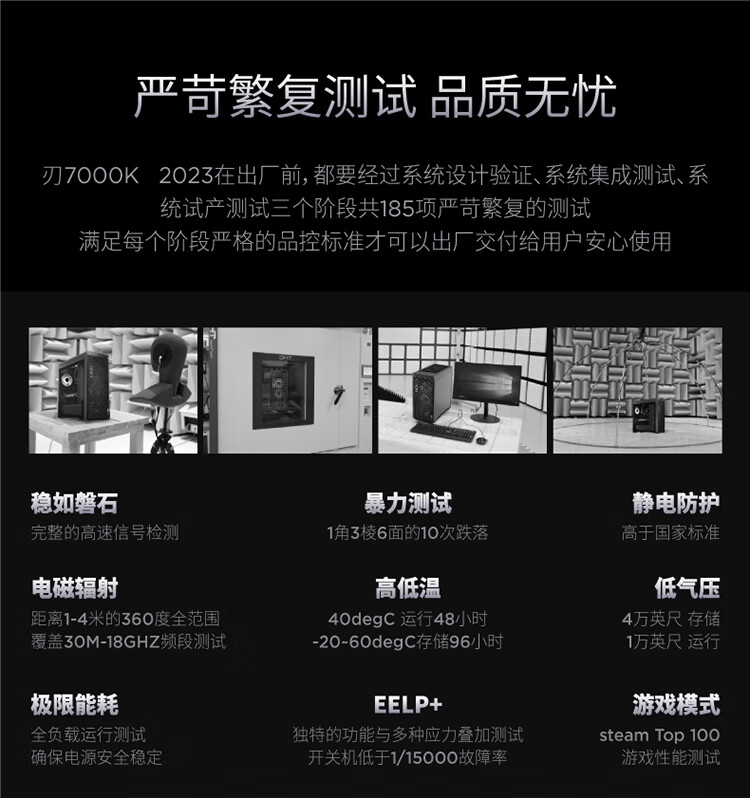 联想（Lenovo）商用办公家用电脑拯救者刃7000K-26IRB i5-13600KF 16G 1TSSD/W11 RTX4060Ti_8G风冷侧透550W