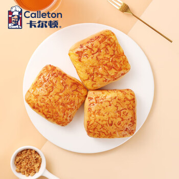 卡尔顿（Calleton） 虎皮面包 夹心营养软面包早餐休闲零食480g*1箱