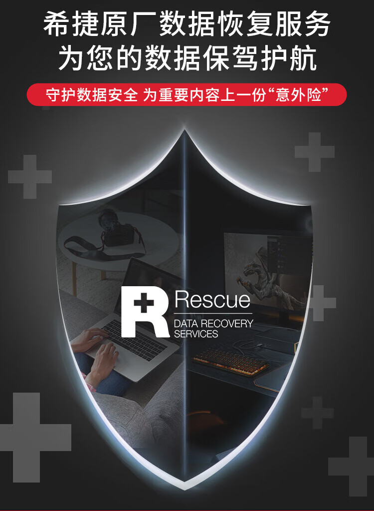希捷(SEAGATE)NAS硬盘 10TB 256MB 7200转 PMR CMR垂直技术 网络存储 SATA酷狼PRO ST10000NE0008