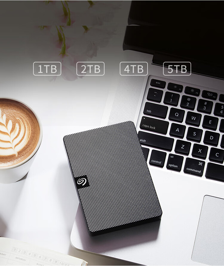 希捷(SEAGATE)移动硬盘4TB USB3.0 睿翼 2.5英寸 黑色便携商务 兼容MAC STKM4000400