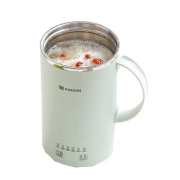 磨客养生壶迷你家用养生杯煮茶器多功能全自动烧水壶MK-389G办公室泡茶壶电炖杯 绿色