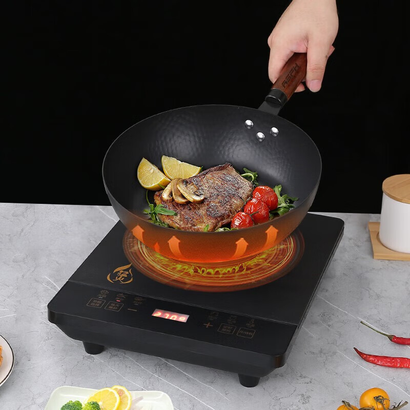 长虹（CHANGHONG）电磁炉 4位数码显示，八档火力调节DC22-TD01 触摸键控制操作简单