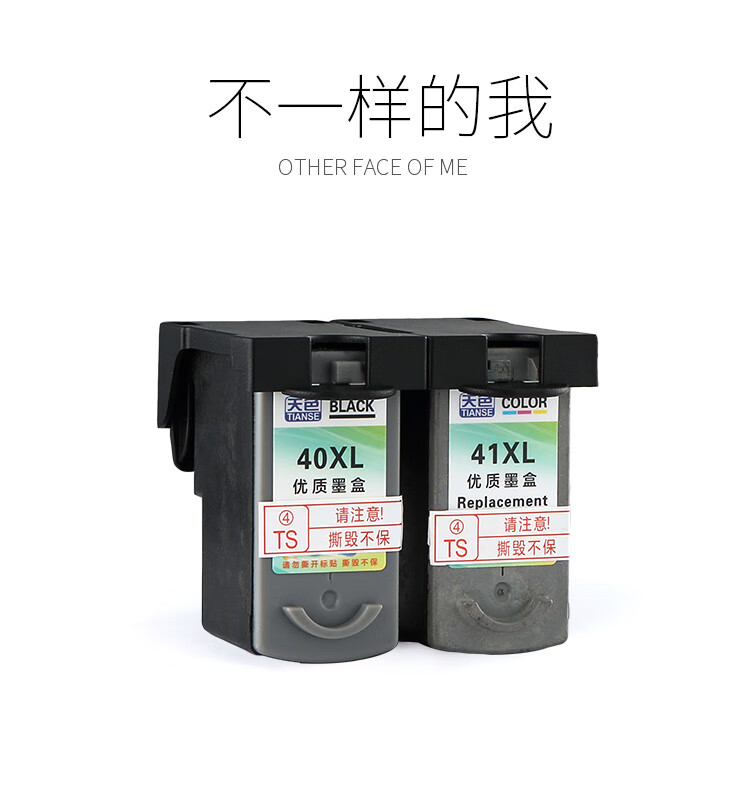 天色（TIANSE）40/41墨盒适用佳能mx308/ip1180 /mp198/JX200/IX201/JX210P/mx318有芯片【600页】彩色大容量