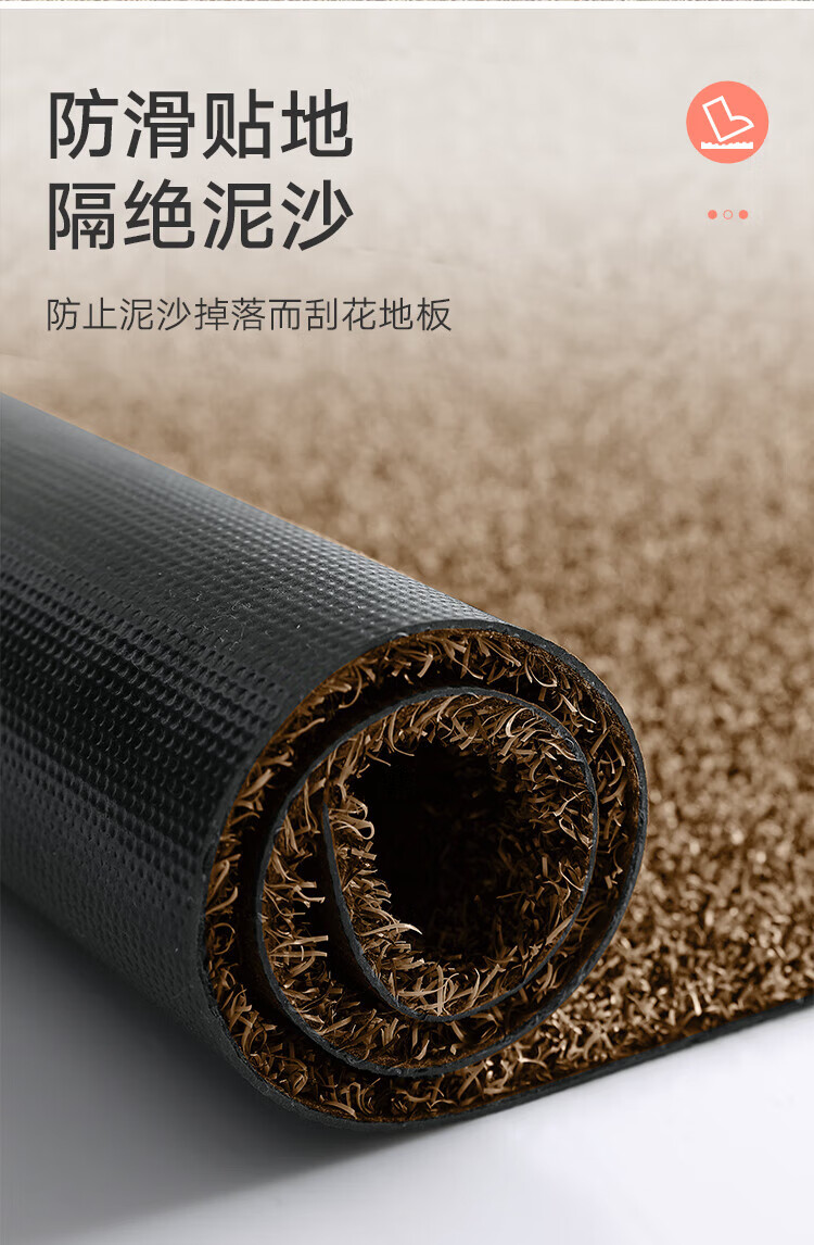大江入户玄关垫 进门家用门垫 77*120cm 刮泥垫-辉煌金