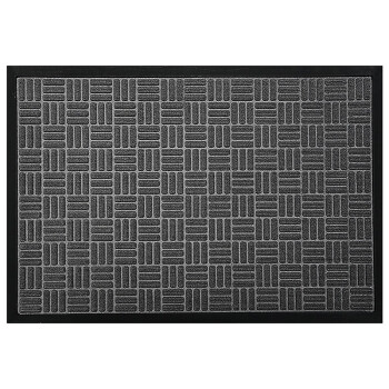 大江入户玄关垫 进门家用门垫 120*180cm 方语-灰色