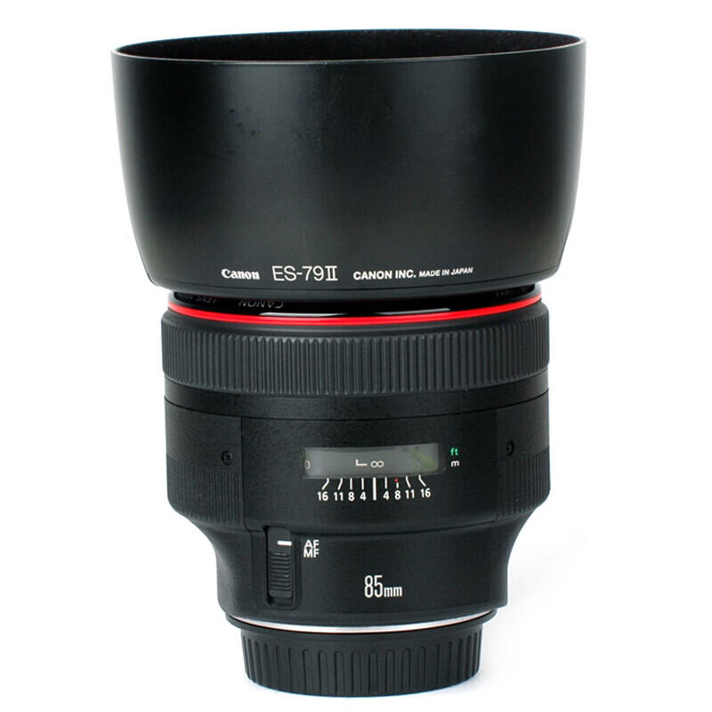 佳能（Canon）标准定焦 大光圈 全画幅 人像镜头 人像镜头 EF85mm f1.2L II USM远摄镜头