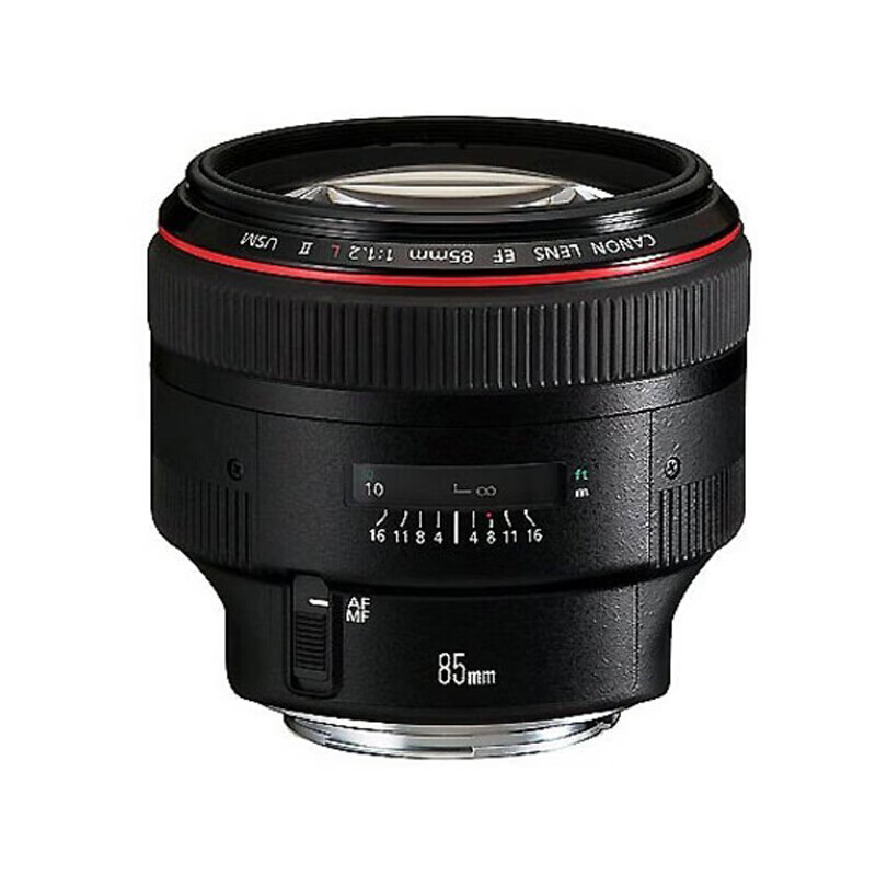 佳能（Canon）标准定焦 大光圈 全画幅 人像镜头 人像镜头 EF85mm f1.2L II USM远摄镜头