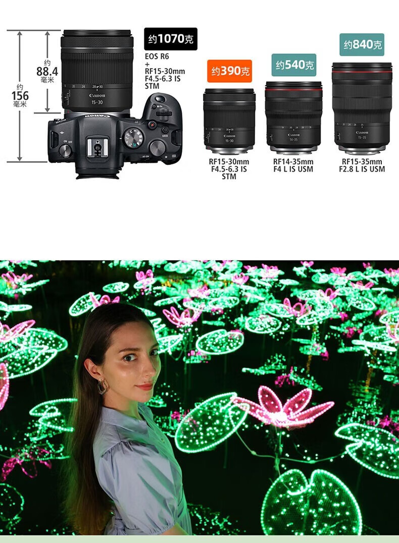 佳能（Canon）RF镜头 全画幅EOS-R用全画幅镜头 镜头镜头 RF24-70mm F2.8 L IS USM