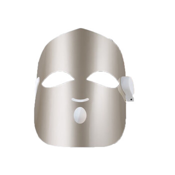 金稻（K·SKIN）美容仪器光谱面罩光子嫩肤仪脸部家用红蓝光大小排灯KD036S面膜美容导入仪充电款 银色【36颗灯】