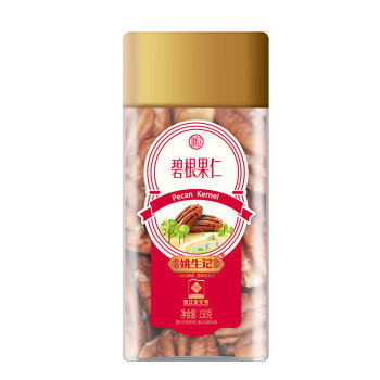 姚生记  休闲零食 碧根果仁150g*1罐