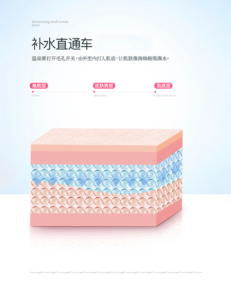 金稻（K·SKIN）面膜搭档蒸脸仪器美容仪热喷纳米离子喷雾器补水仪器蒸汽机 美容器蓝色 KD2330