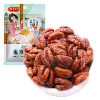 姚生记  休闲零食 奶油味山核桃仁108g*1袋