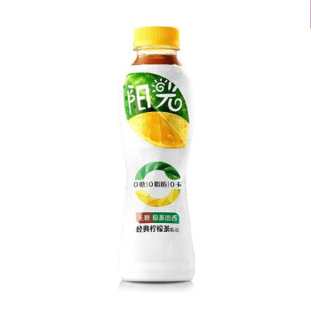 可口可乐 阳光无糖柠檬味茶饮料 500ML*12瓶全纸包 新老包装随机发货