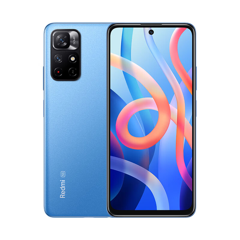 小米 Redmi Note 11 5G 天玑810 33W Pro快充 5000mAh大电池 8GB+ 256GB 微光晴蓝 智能手机 小米 红米