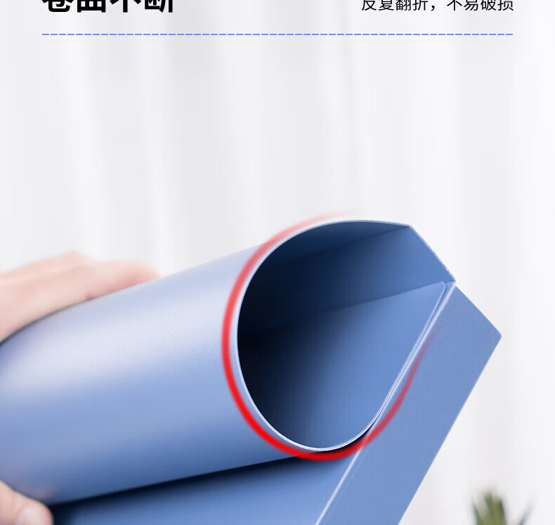 得力（deli）25mmA4塑料文件盒 档案盒 加厚资料盒 财务凭证考试收纳 5681