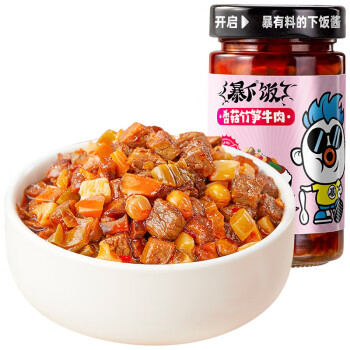 吉香居 开味下饭菜 暴下饭香菇竹笋牛肉川香味200g