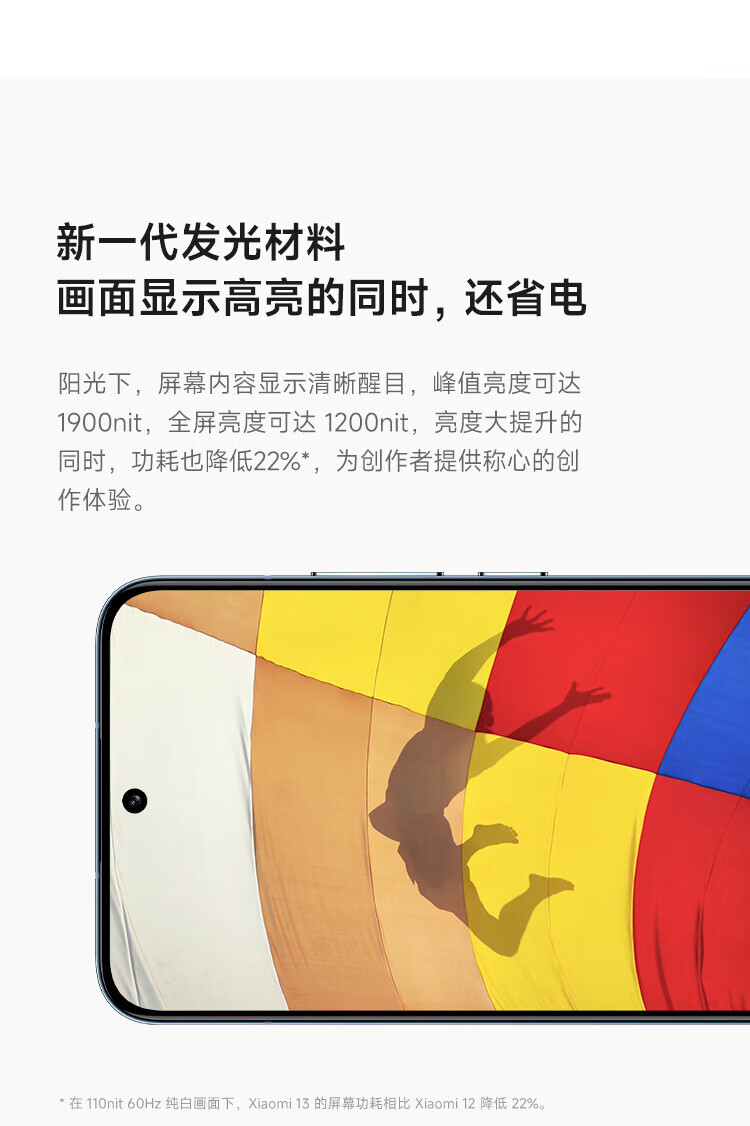 小米13 徕卡光学镜头 第二代骁龙8处理器 超窄边屏幕 120Hz高刷 67W快充 12+512GB 白色 5G手机