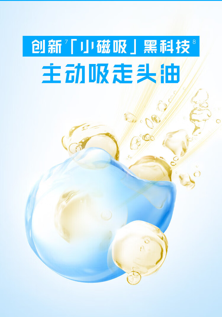 海飞丝洗发水 去屑洗发露 清爽去油型200ml（新老包装随机发货）