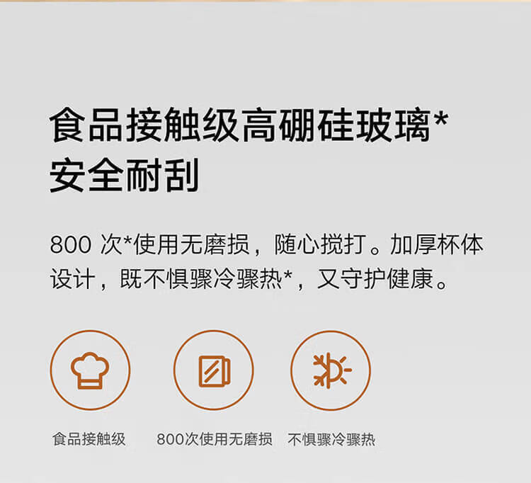 小米 家用豆浆机 多重降噪榨汁机 热除菌自清洁 智能预约 破壁机 米家智能轻音破壁料理机