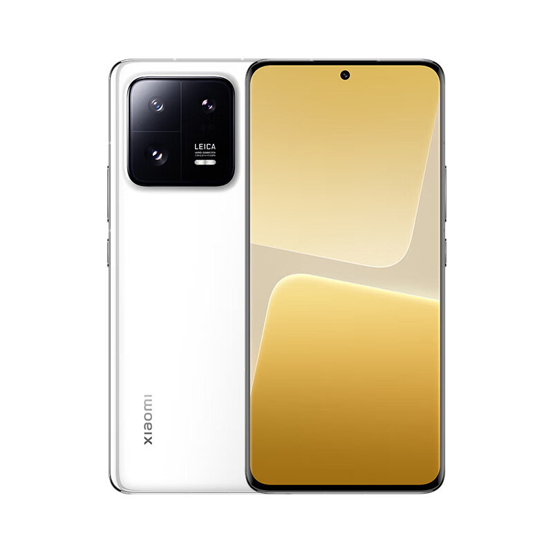 小米13Pro 5G手机 徕卡光学镜头 第二代骁龙8处理器 2K曲面屏 120Hz高刷 陶瓷白 12GB+512GB