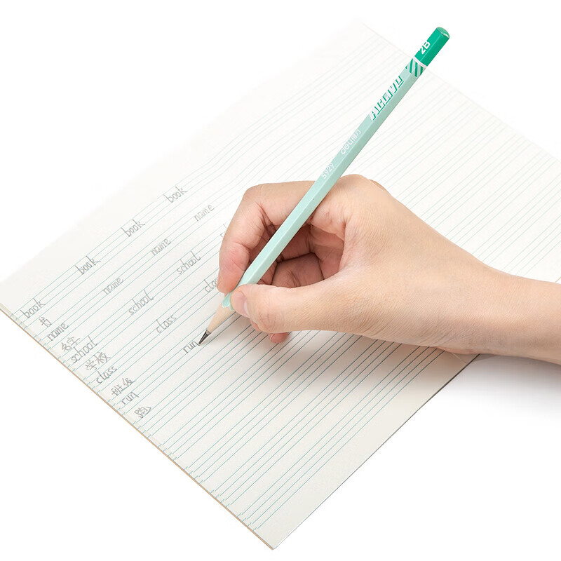 得力（deli）36K18张  作业本软抄本笔记 学生用品 20本装 田字格本 D3620