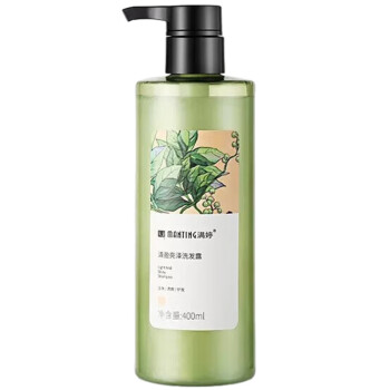 满婷 深透修护洗头膏 清盈亮泽洗发露400ml
