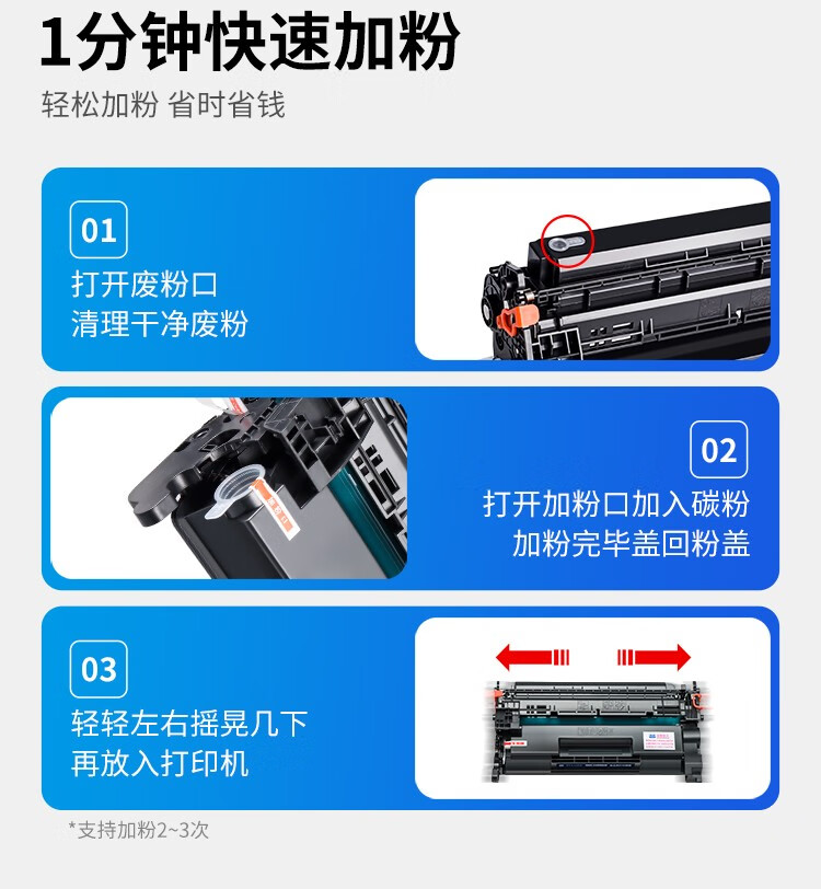 天色（TIANSE）W1470硒鼓适用惠普M610 M611 M612? M634 M635M636 粉盒【25200页】大容量 带芯片