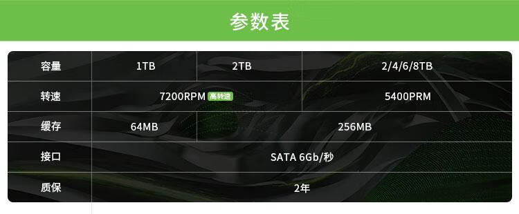 希捷（SEAGATE）台式机机械硬盘4TB 5400RPM SATA接口 ST4000DM004