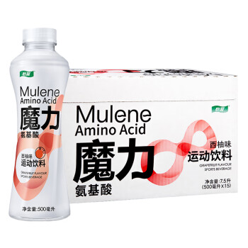 怡宝魔力氨基酸运动饮料（西柚味）500ml*15整箱装