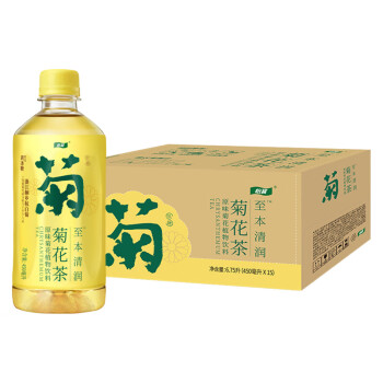 怡宝原味菊花植物饮料450ml*15整箱装