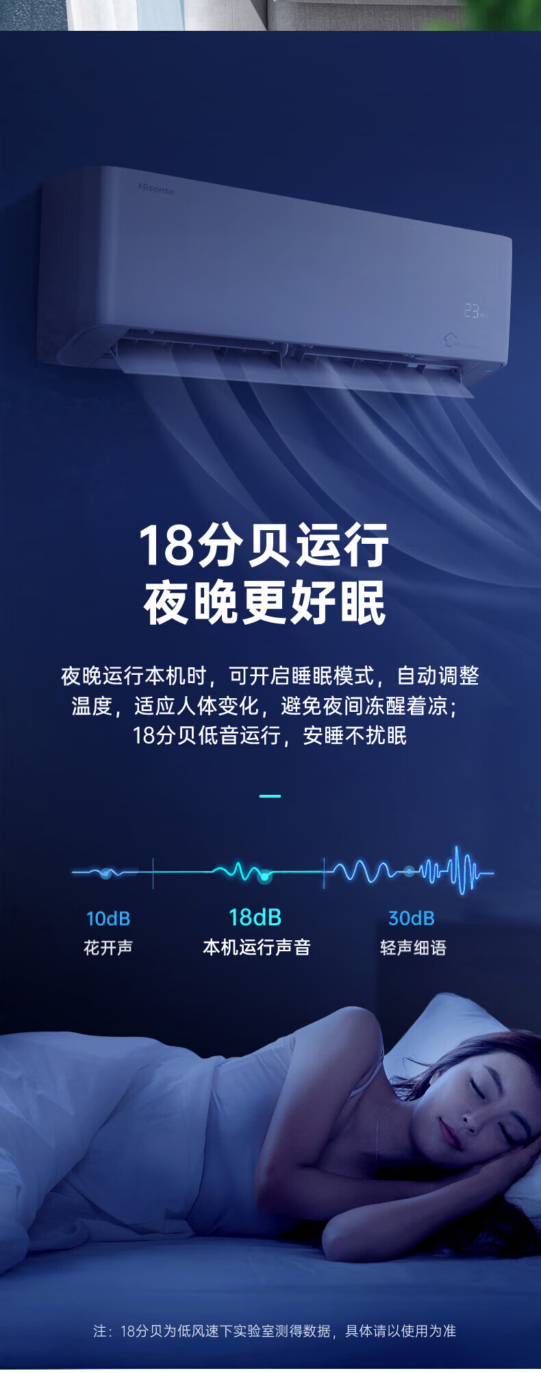 海信（Hisense）1.5匹新一级空调挂机 变频冷暖智能低音自清洁卧室壁挂式 1.5匹 KFR-35GW/A290-X1