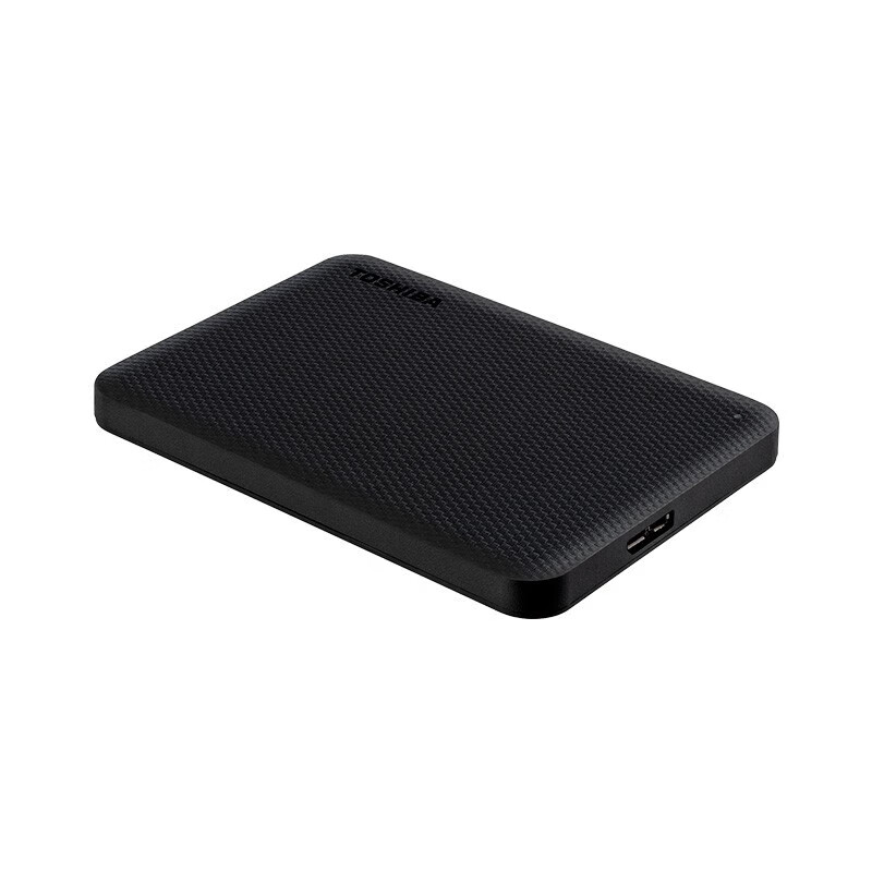 东芝TOSHIBA  2TB 移动硬盘 V10系列 USB3.2 Gen1 2.5英寸 机械硬盘 墨黑 兼容Mac 密码保护 轻松备份