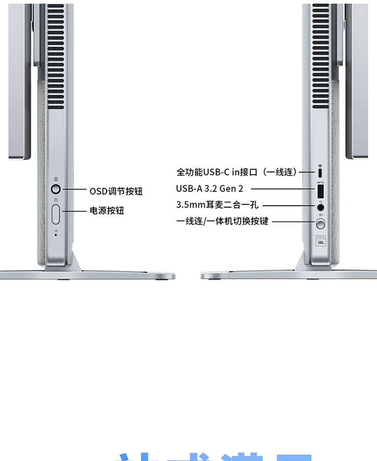 联想（Lenovo）商用办公家用电脑YOGA 27-APH8 R7-7840H 32G 1TSSD/W11/RTX4050_6G 银色
