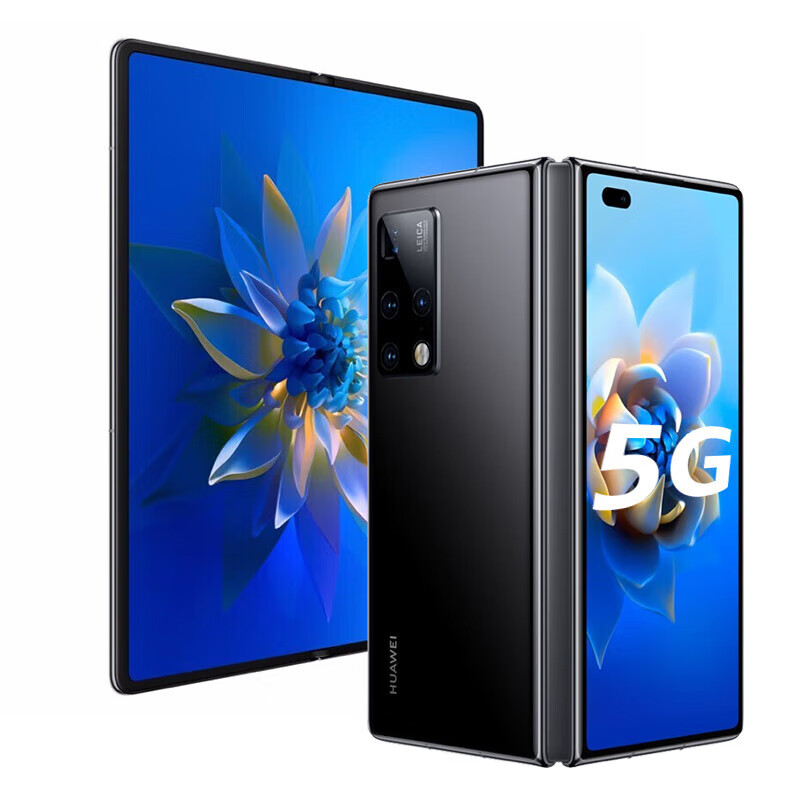 华为（HUAWEI）折叠屏典藏版 5G手机 麒麟9000 折叠款NFC红外 折叠X2 512典藏黑