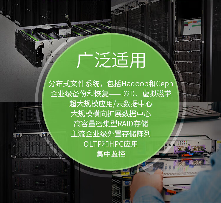 希捷（SEAGATE）企业级硬盘 服务器机械硬盘 垂直 PMR CMR SATA 银河7200转 4TB ST4000NM000B