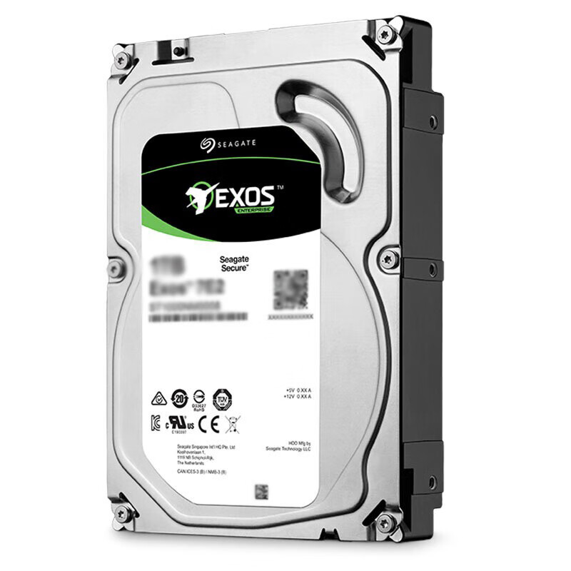 希捷（SEAGATE）企业级硬盘 服务器机械硬盘 垂直 PMR CMR SATA 银河7200转 8TB ST8000NM000A