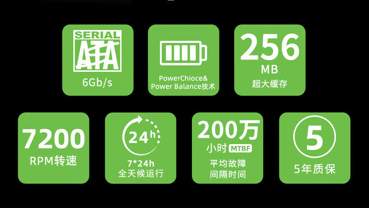 希捷（SEAGATE）企业级硬盘 服务器机械硬盘 垂直 PMR CMR SATA 银河7200转 12TB ST12000NM000J