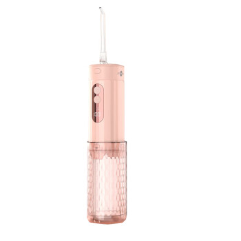 博皓（prooral）冲牙器/洗牙器/水牙线/洁牙器 伸缩便携式设计 F30 樱花粉