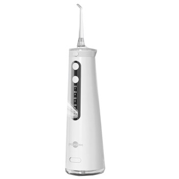 博皓（prooral）超声波冲牙器水牙线洗牙器 家用电动牙齿牙缝清洁 微气泡喷头5025Pro 瓷白260ml水箱