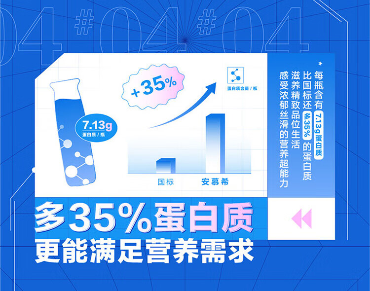 伊利 安慕希高端原味瓶装酸牛奶230g*10瓶/箱 送礼团购礼盒高端畅饮