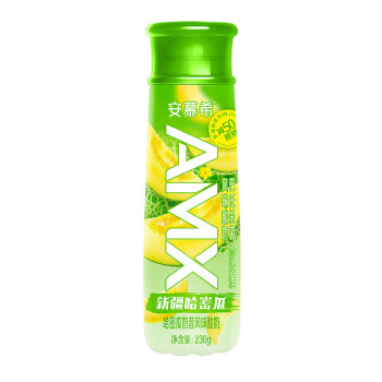 伊利 送礼团购礼盒安慕希AMX新疆哈密瓜奶昔风味酸奶230g*10瓶/箱