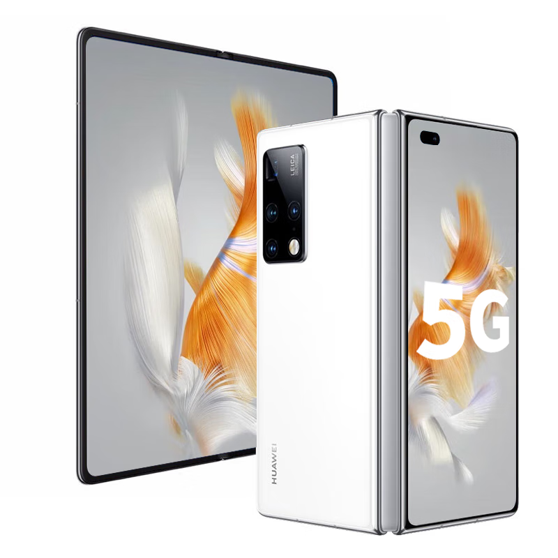 华为（HUAWEI）折叠屏典藏版 5G手机 麒麟9000 折叠款NFC红外 折叠X2 512典藏白