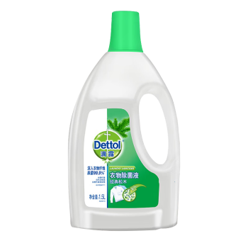 滴露（Dettol） 衣物除菌液高效杀菌除螨非消毒松木1.5L