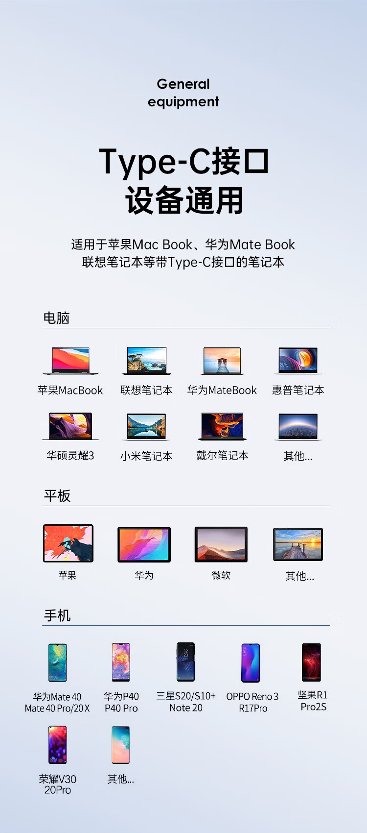 毕亚兹BIAZE R83 Type-C扩展坞 USB-C转HDMI/4K网线转接头HUB分线器3.0适用苹果macbook笔记本转换器六合一