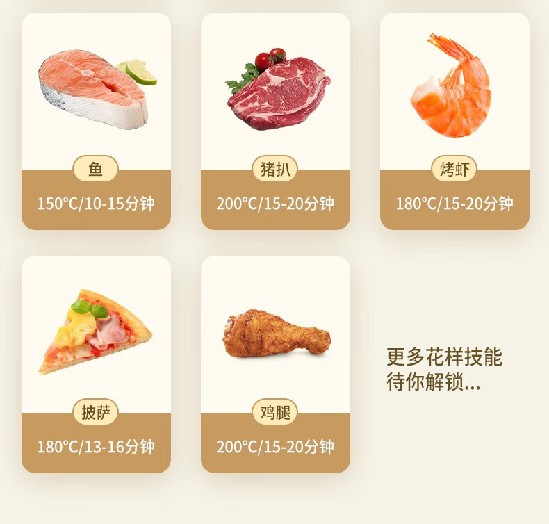 美菱 家用大容量空气炸锅多功能无油炸锅3D热风循环 MZG-516